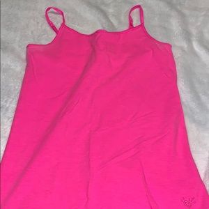 NEON PINK TANK